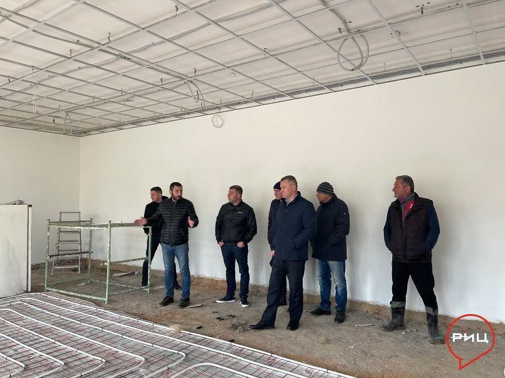 В Митяеве продолжается капитальный ремонт здания детского сада