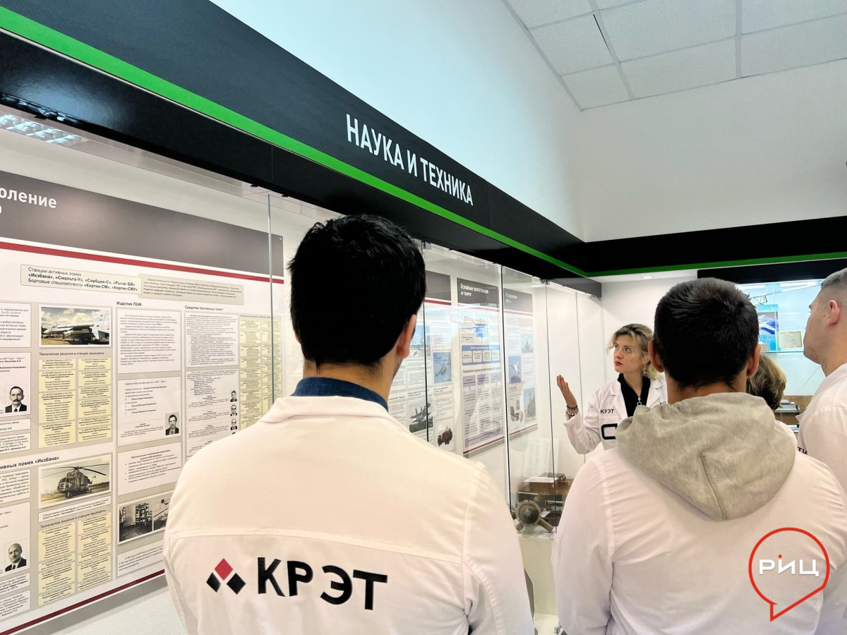 Ученики 9,10 и 11 класса кривской школы посетили Калужский научно-исследовательский радиотехнический институт