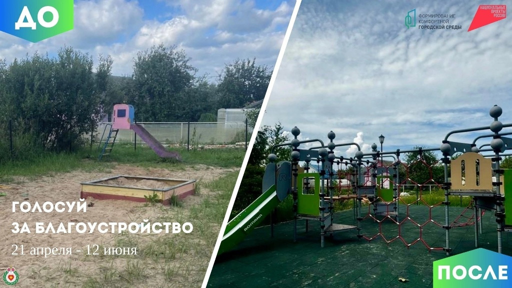 Стартовало Всероссийское голосование по выбору общественных территорий, которые будут построены в 2026 году по программе «Формирование комфортной городской среды»