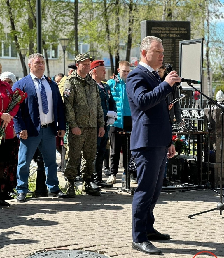 В Ермолине состоялся торжественный митинг в честь празднования Дня Победы