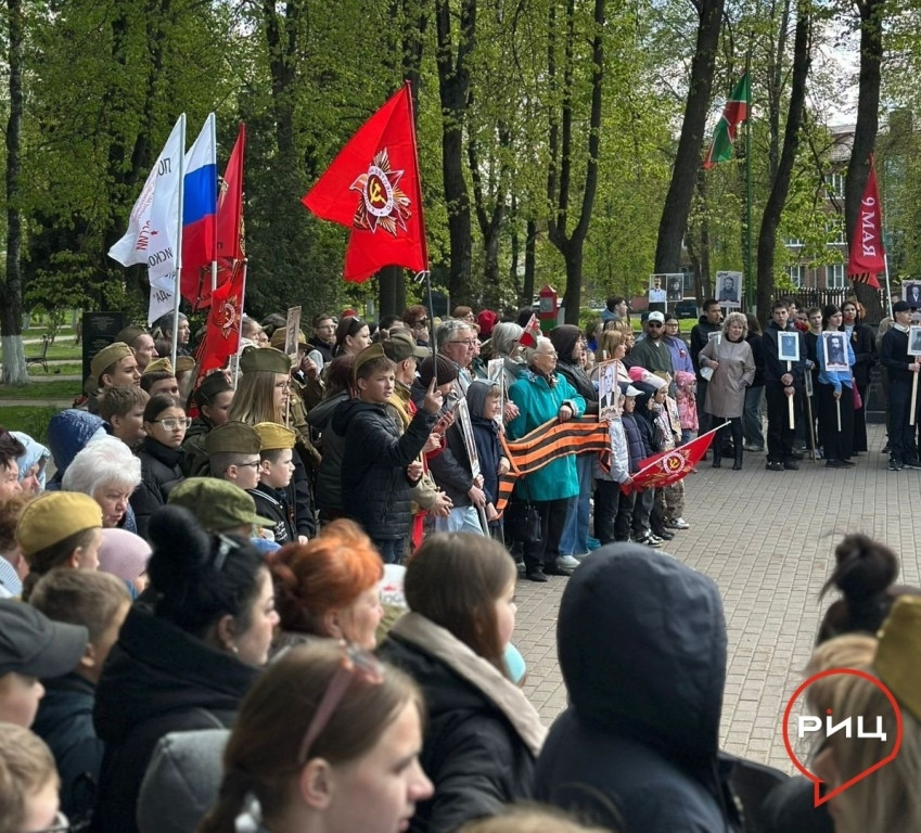 В Ермолине состоялся торжественный митинг в честь празднования Дня Победы