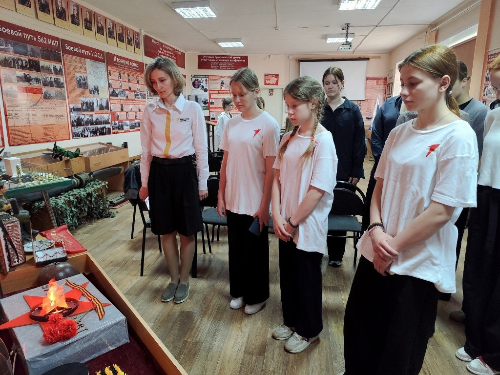 Ученики балабановской четвертой школы побывали в гостях в ермолинской общеобразовательной