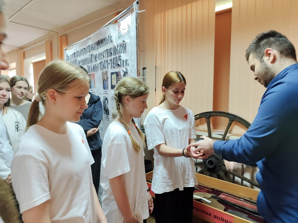 Ученики балабановской четвертой школы побывали в гостях в ермолинской общеобразовательной