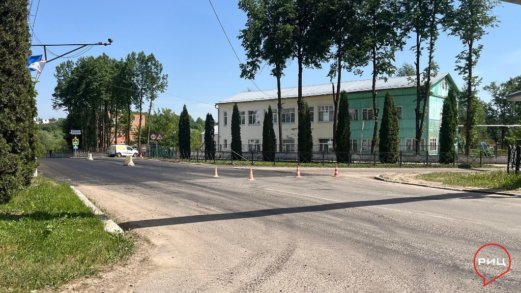 В Ермолине вовсю кипят дорожные работы!