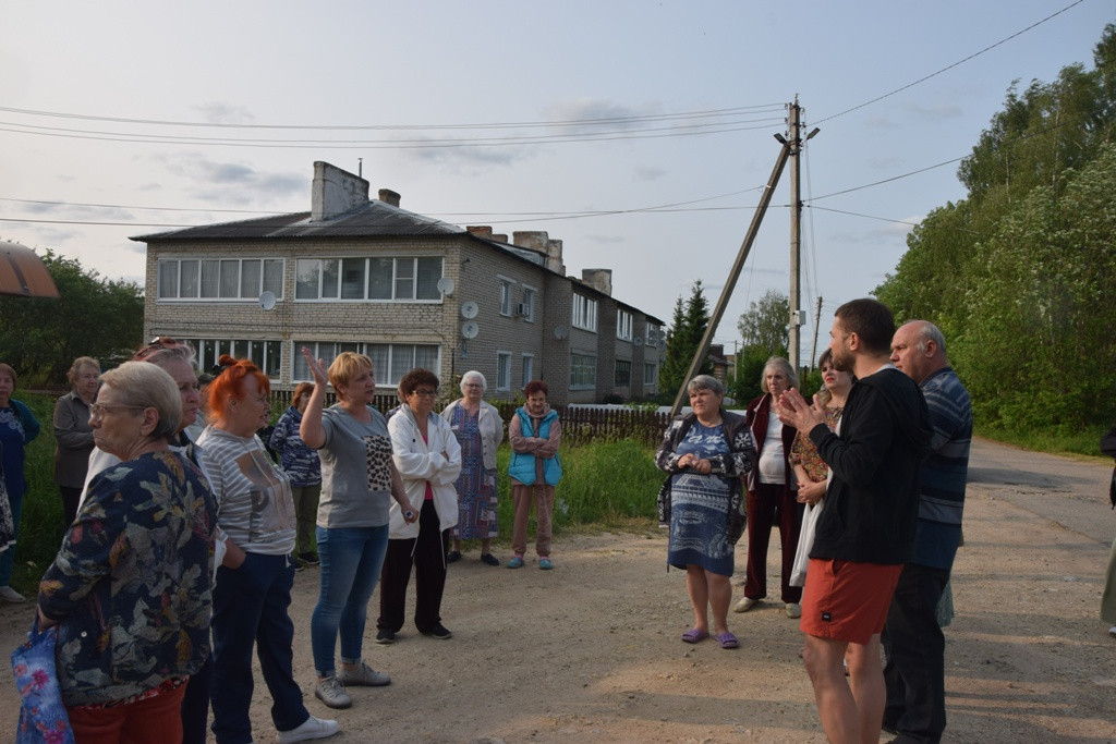 Утром пусто, вечером густо