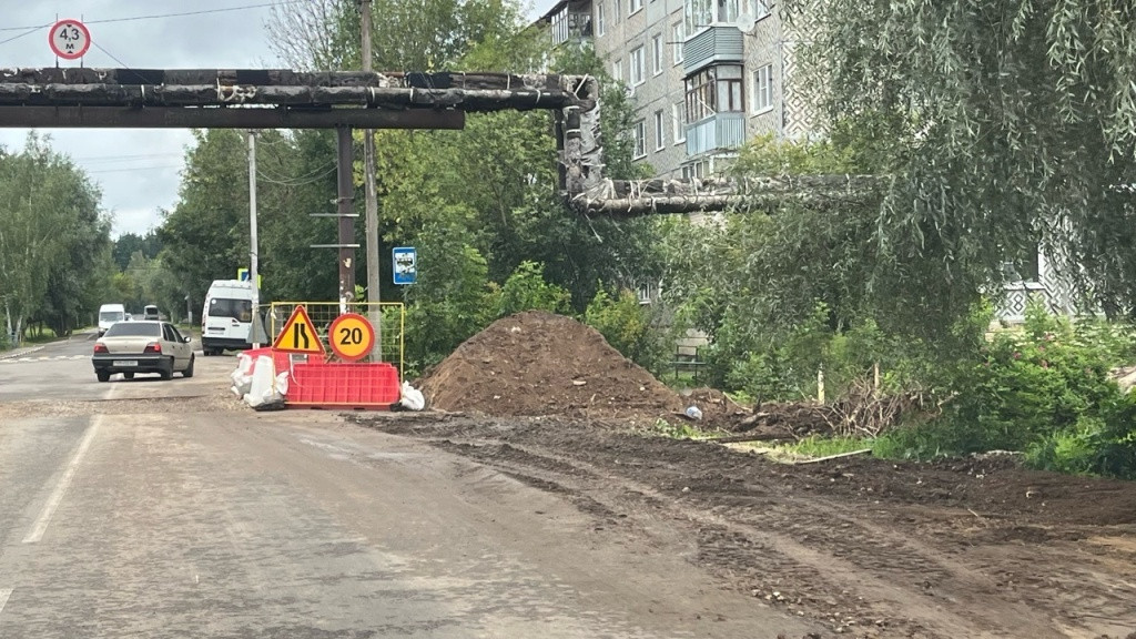 Ремонт теплотрассы = «вскрытый» асфальт