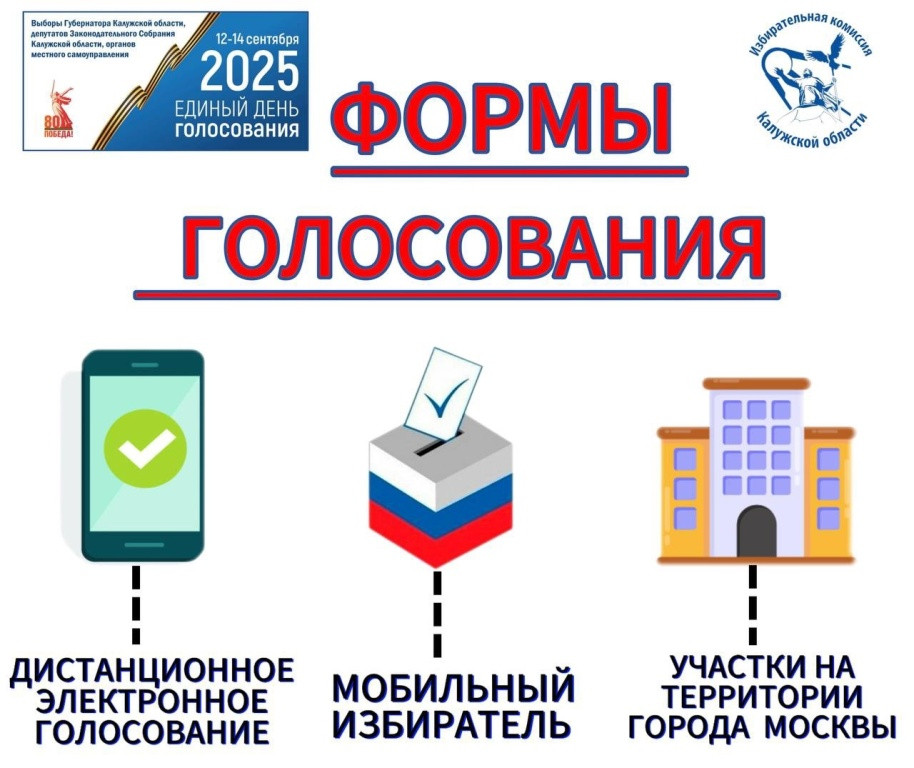 Выбирайте удобный для вас день и способ голосования!