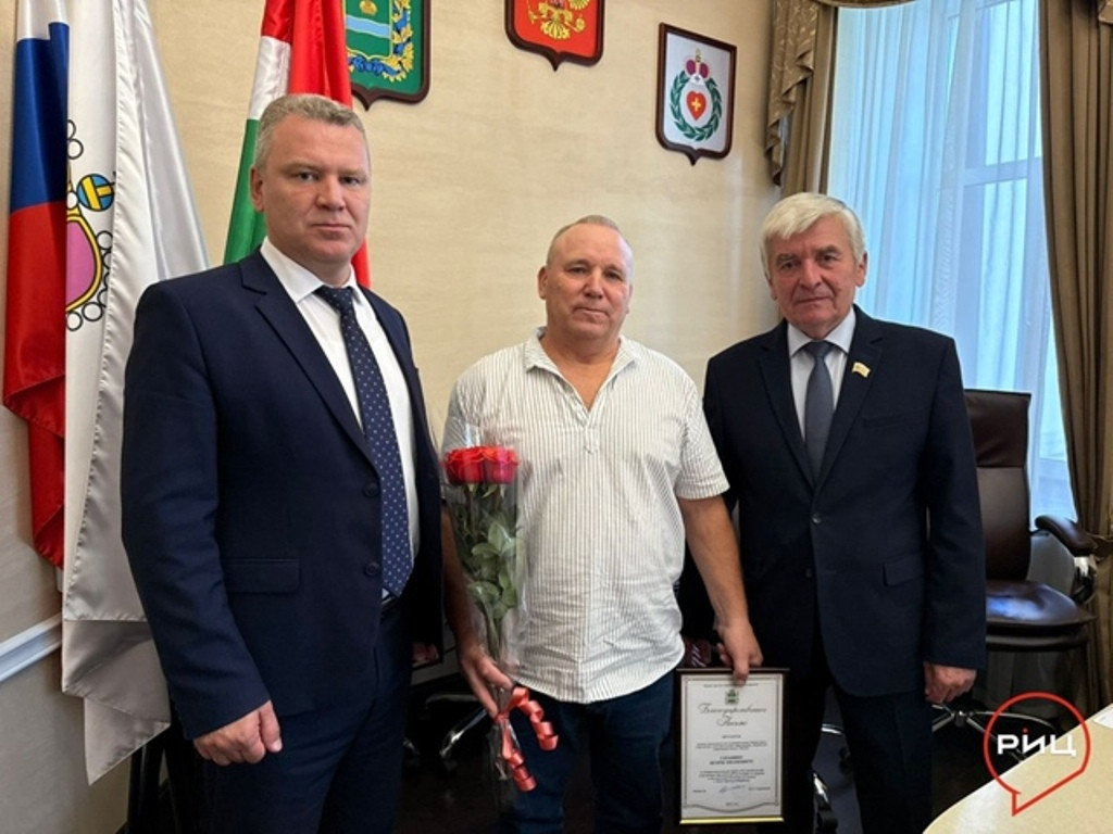 Тренер по тяжелой атлетике Игорь ГАРАНИН отмечен благодарственным письмом регионального Министерства спорта