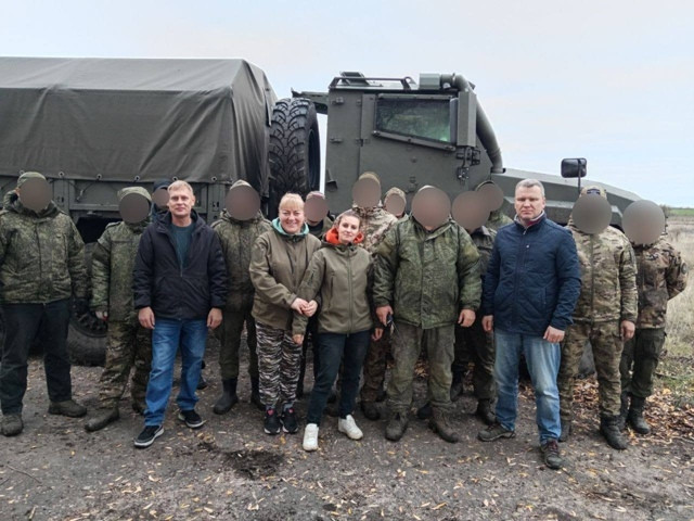 Активисты Боровского района доставили гуманитарный груз землякам, находящимся на СВО