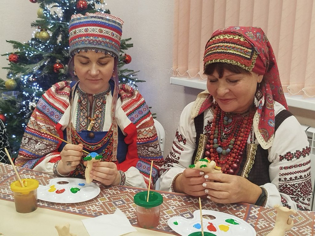 В Калужской области открыт Центр хлудневской игрушки