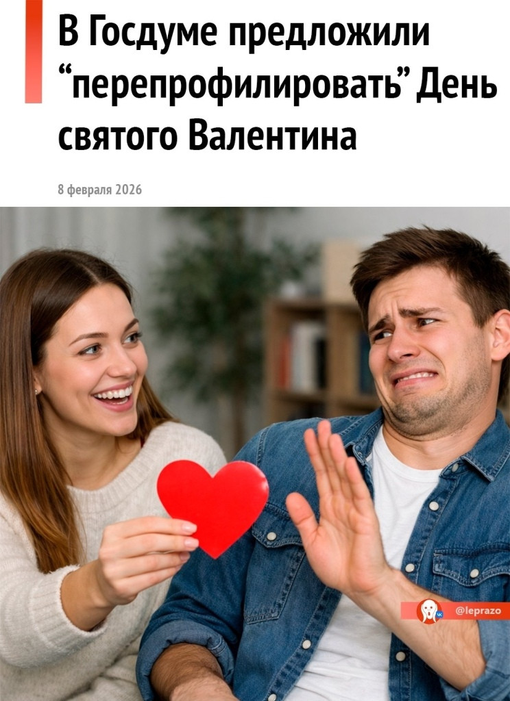 В России может появиться День любви или плюшевой игрушки