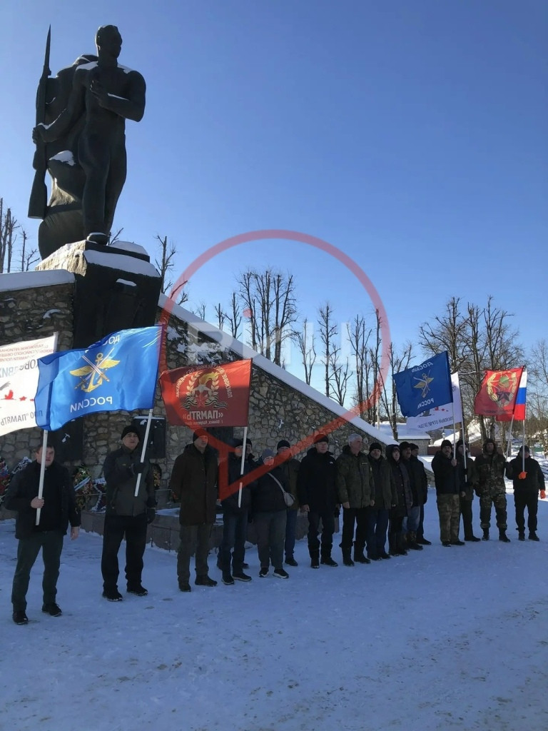Боровский поисковый отряд «Звезда» принял участие в автопробеге, посвященному Людковскому десанту