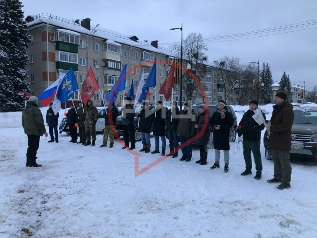 Боровский поисковый отряд «Звезда» принял участие в автопробеге, посвященному Людковскому десанту