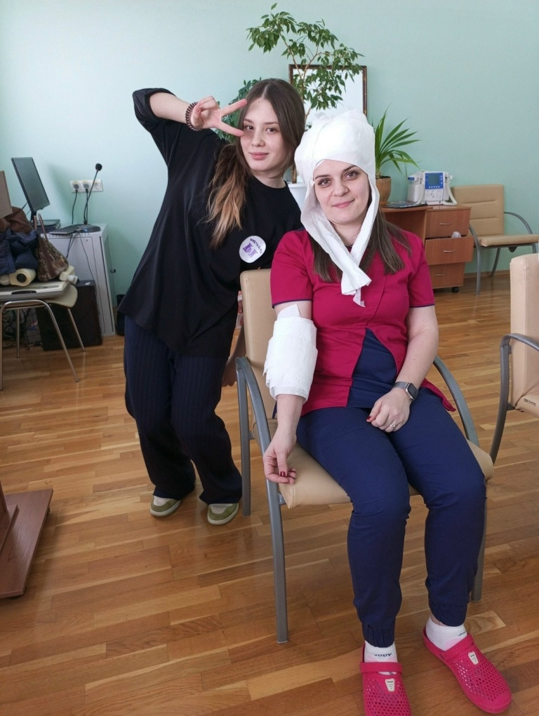 В балабановской поликлинике в четвертый раз прошел конкурс для юных медиков «Боровское золото»