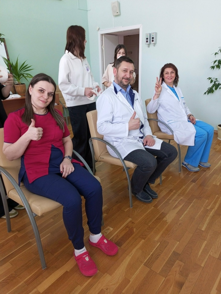 В балабановской поликлинике в четвертый раз прошел конкурс для юных медиков «Боровское золото»