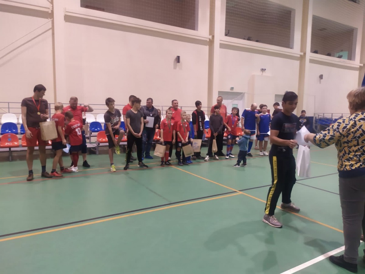 Сотрудники боровской спортшколы "Звезда" и центра "Гармония" провели турнир по мини-футболу, посвящённый Дню отца