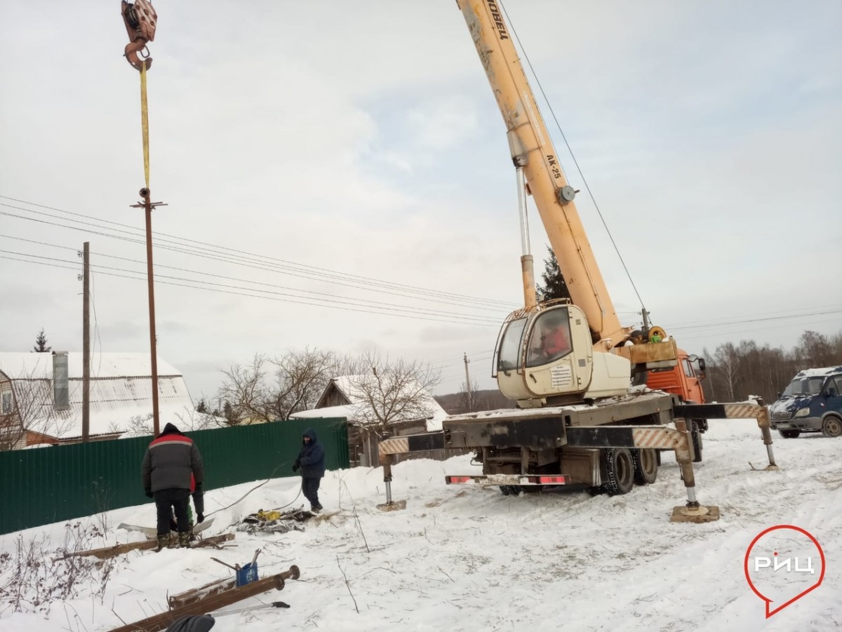 В Комлеве ведут работы по восстановлению водоснабжения