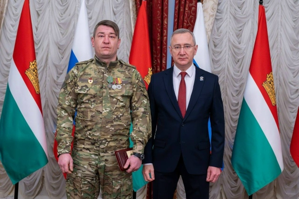 Ермолинец Дмитрий ЛОБАНОВ удостоен медали Калужской области «За мужество и самоотверженность»