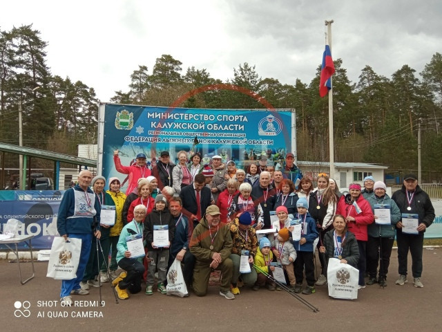 «Ходоки» из Боровского округа поучаствовали в первом этапе областных соревнований по спортивному туризму среди ветеранов