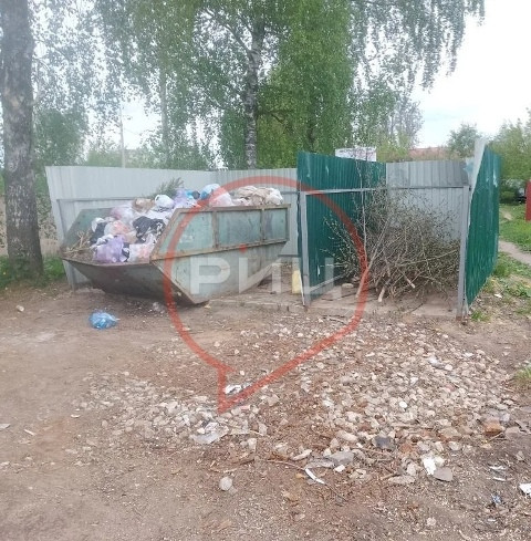 Боровск расчищают от навалов мусора