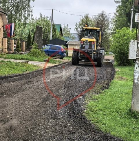 На боровских улицах Пушкина, Победы, в переулках Новом, Дружбы и Мира провели грейдирование