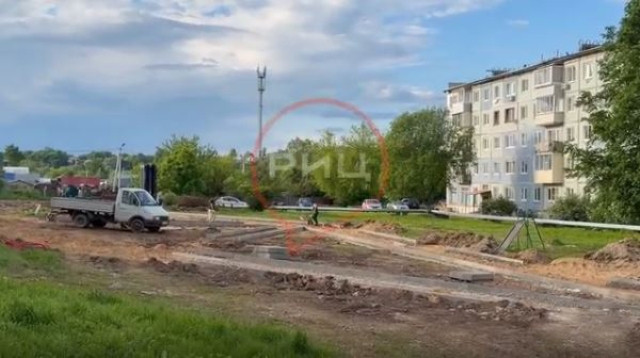 В Ермолине стартовали работы по благоустройству зоны отдыха для детей и взрослых в районе дома № 2 по улице Фабричной