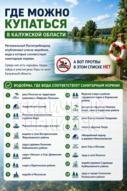 Любите купаться летом, но не знаете где это сделать? 
