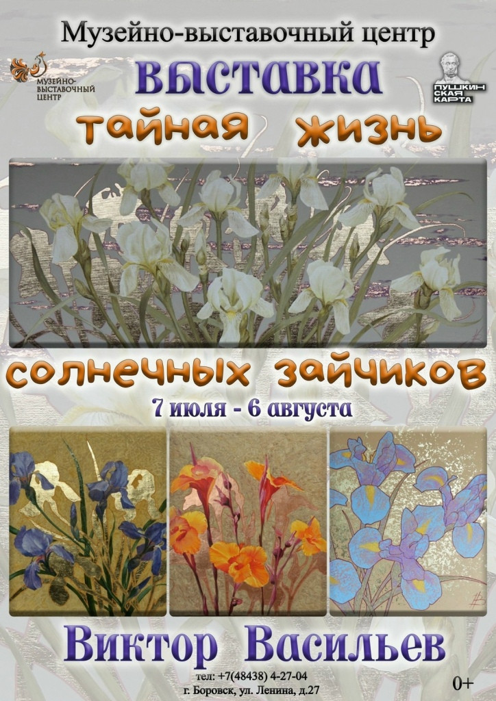 В боровском Музейно-выставочном центре имени Жукова с 7 июля начнет работу экспозиция «Тайная жизнь солнечных зайчиков»