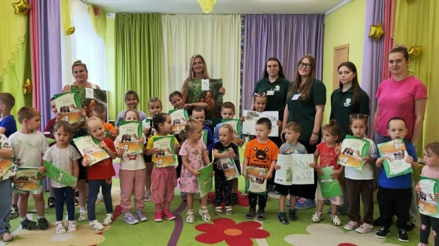 Воспитанники ермолинского детского сада «Аленушка» отправились в путешествие по миру природы!