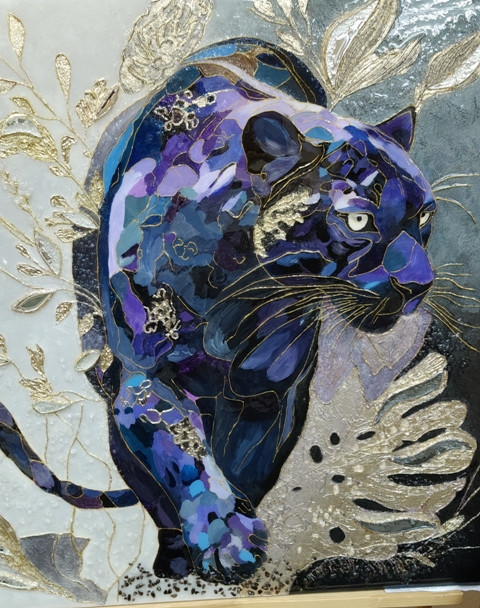 Сплав живописи и стекла