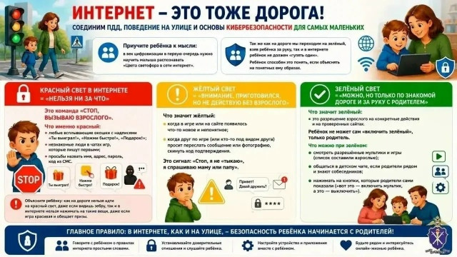 Научить ребенка безопасности в Интернете – важная задача для каждого родителя!