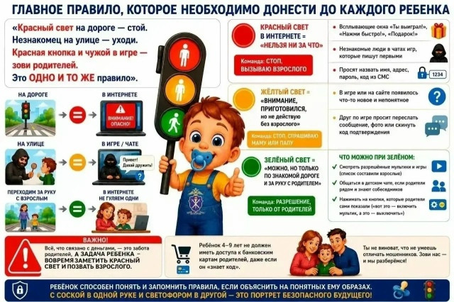 Научить ребенка безопасности в Интернете – важная задача для каждого родителя!