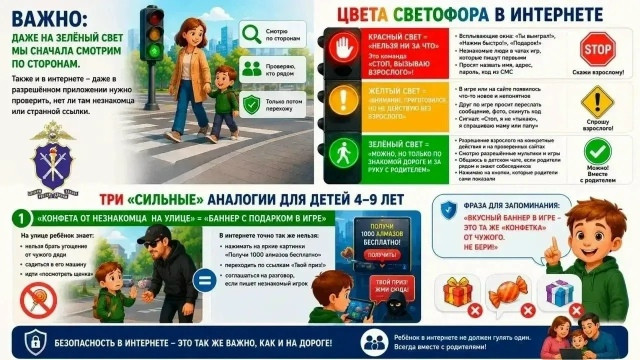 Научить ребенка безопасности в Интернете – важная задача для каждого родителя!