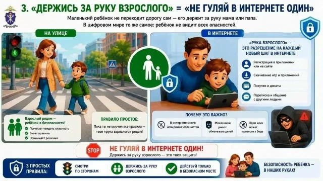 Научить ребенка безопасности в Интернете – важная задача для каждого родителя!