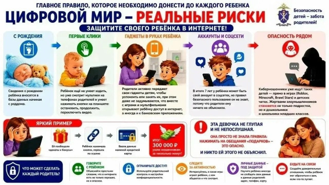 Научить ребенка безопасности в Интернете – важная задача для каждого родителя!