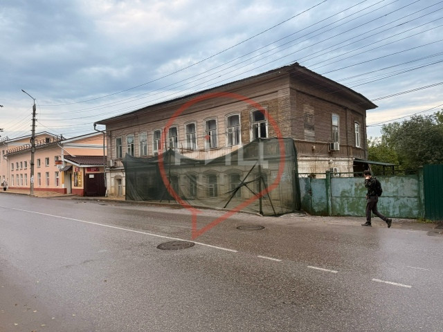 В Боровске на улице Ленина, 5 началась реконструкция усадьбы купцов САНИНЫХ