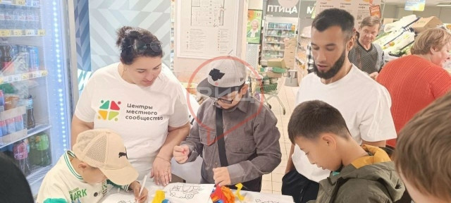 В Центре местного сообщества магазина «Пятерочка» села Ворсино состоялся увлекательный мастер-класс