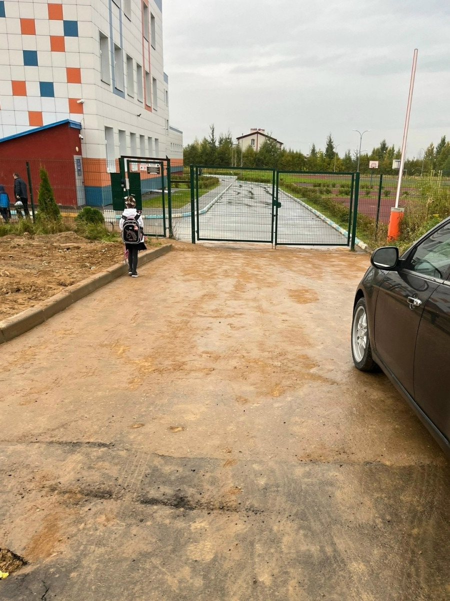 В балабановском территориальном управлении оперативно отреагировали на замечания жителей о состоянии участка дороги у пятой школы