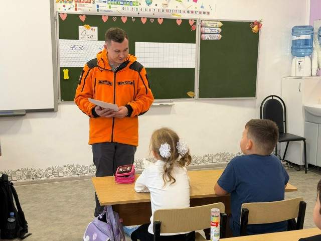 В балабановской третьей школе состоялась полезная и познавательная встреча