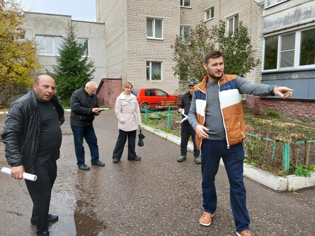 В Балабанове стартует благоустройство территории рядом с домом №9 по улице 1 Мая