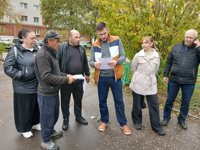 В Балабанове стартует благоустройство территории рядом с домом №9 по улице 1 Мая
