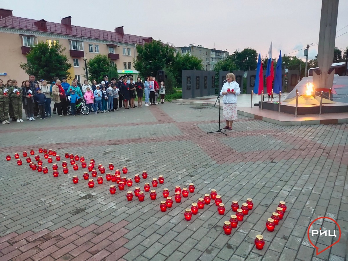 В канун годовщины начала Великой Отечественной войны балабановцы приняли участие в патриотической акции «Свеча памяти»
