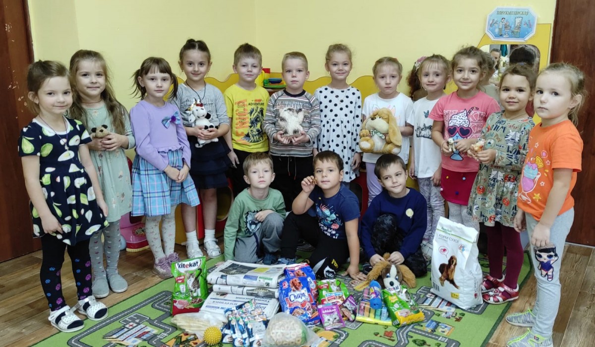 Воспитанники боровского детского сада №8 «Карамелька» нестандартно отметили День защиты животных, празднуемый 4 октября