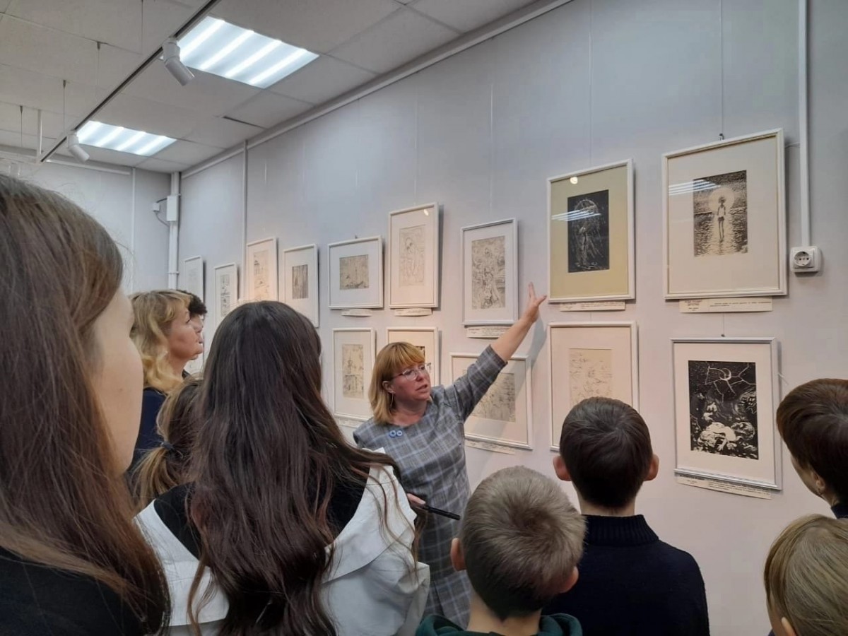 На днях в картинной галерее Людмилы КИСЕЛЕВОЙ состоялось открытие выставки «Солнышко в ладошках»