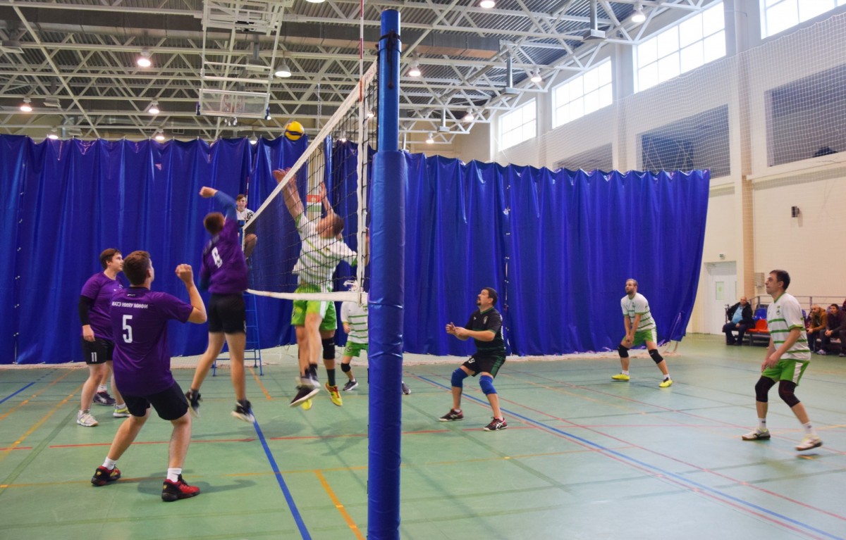 Начался второй круг в Открытом чемпионате Боровского района по волейболу