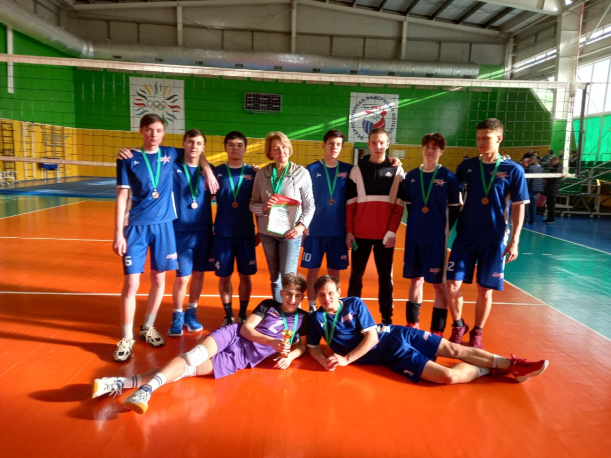 Завершился чемпионат Калужской области по волейболу среди учащихся спортшкол