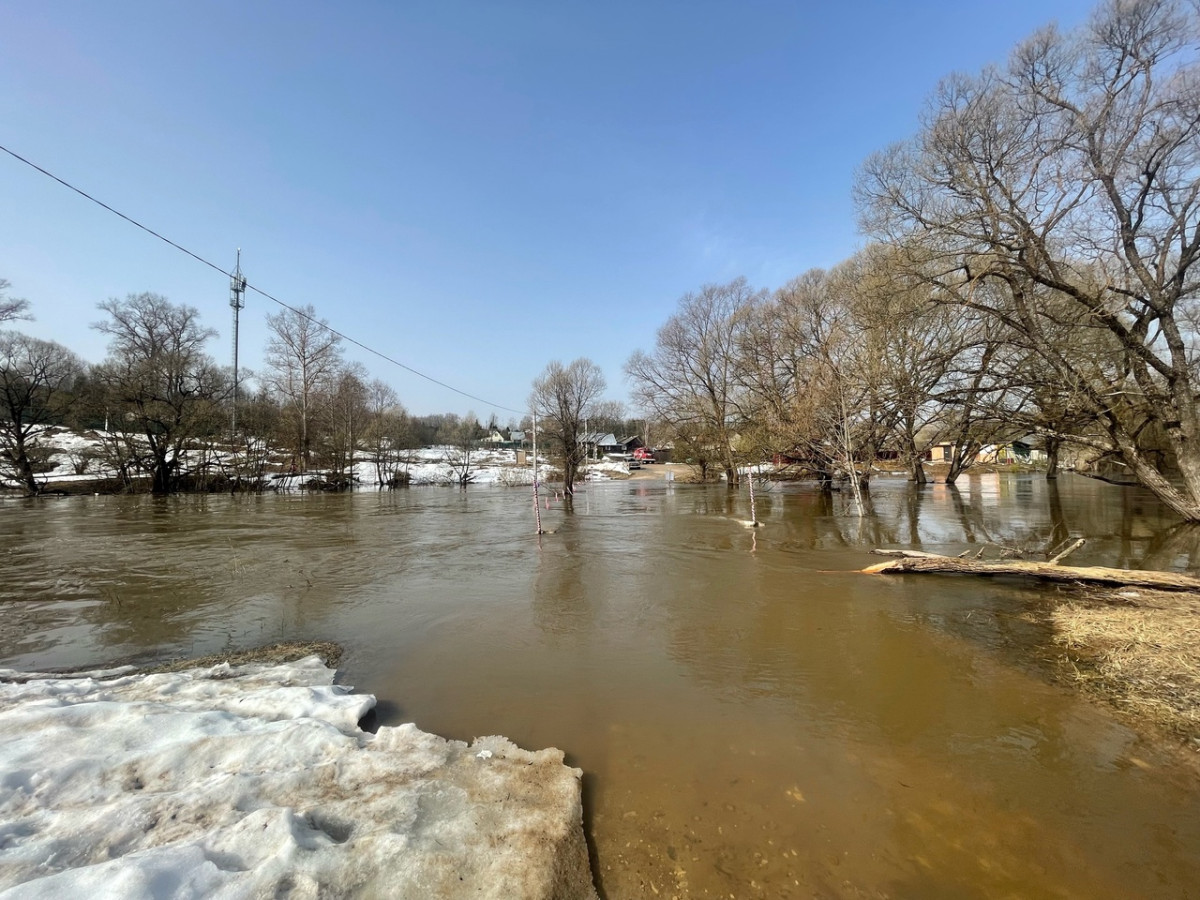 «Боровские известия» продолжают следить  за ситуацией на реках района