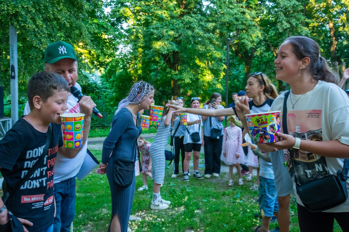 День молодежи, состоявшийся в боровском парке «Картинка», отмечали в три этапа