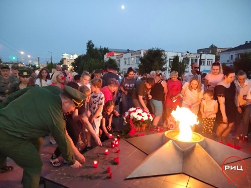 В канун годовщины начала Великой Отечественной войны, балабановцы традиционно приняли участие в Международной акции "Свеча памяти"