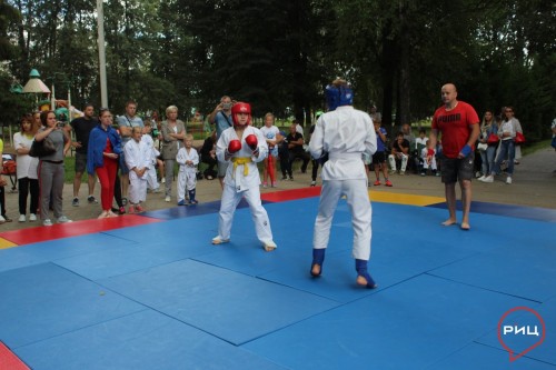 В минувшую субботу в центральном парке Ермолина состоялся турнир по рукопашному бою